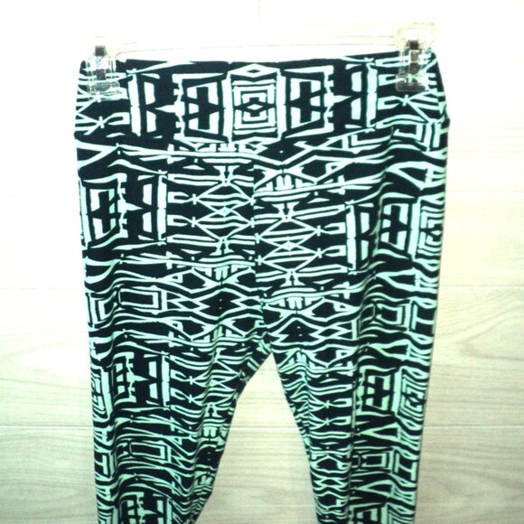 LuLaRoe Mommy and Me Leggings Women's One Size Dark & Light Aqua Teal - Picture 1 of 7